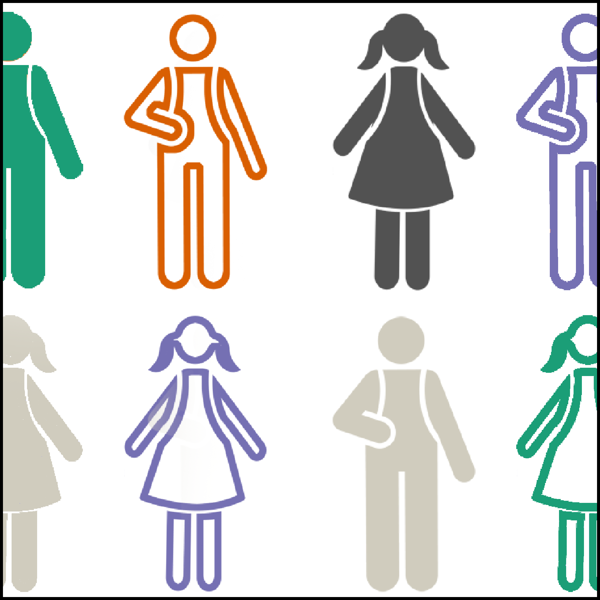 Visualizing rates with icons using the ggimage R package